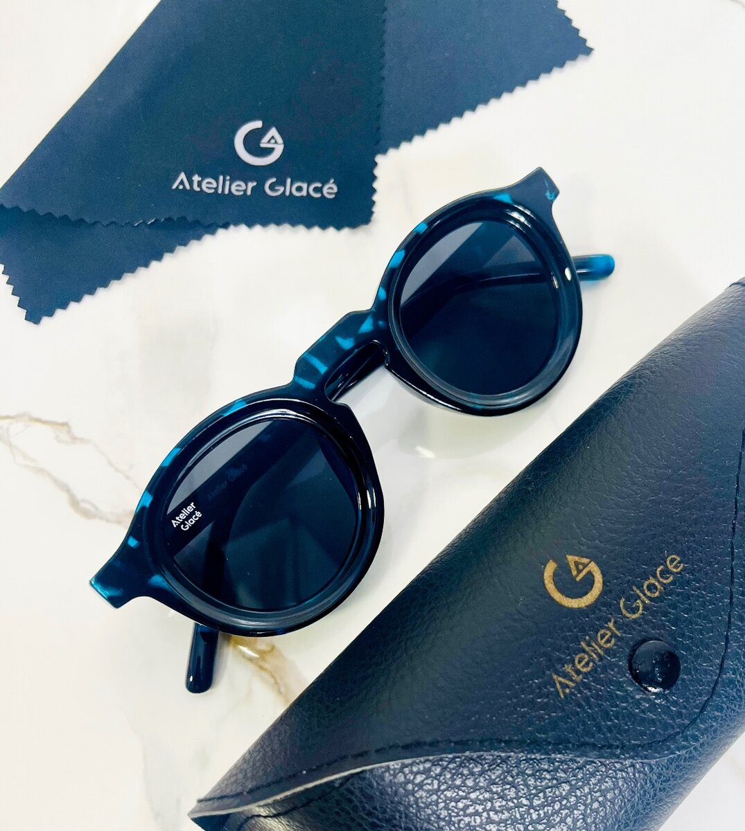 Lunettes de soleil léopard