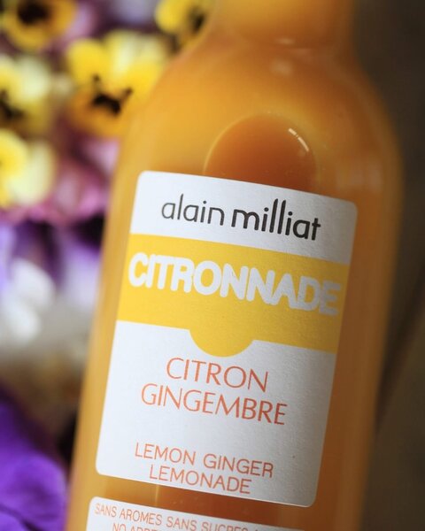 Citronnade citron gingembre Alaine Milliat