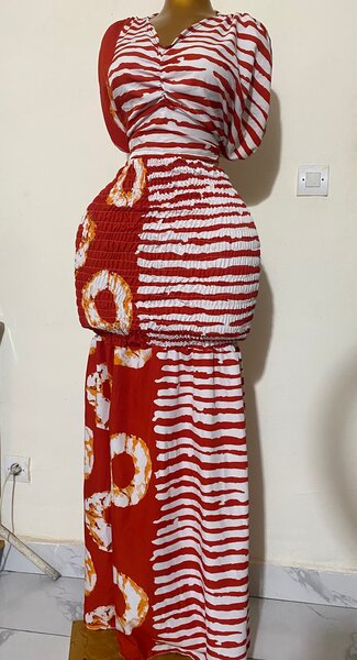 Robe bohème wax élégante