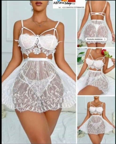 Nuisette Délicate en Dentelle