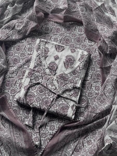 Cotton 3 Peace Suit