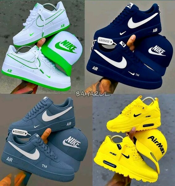 Baskets Air multicolores