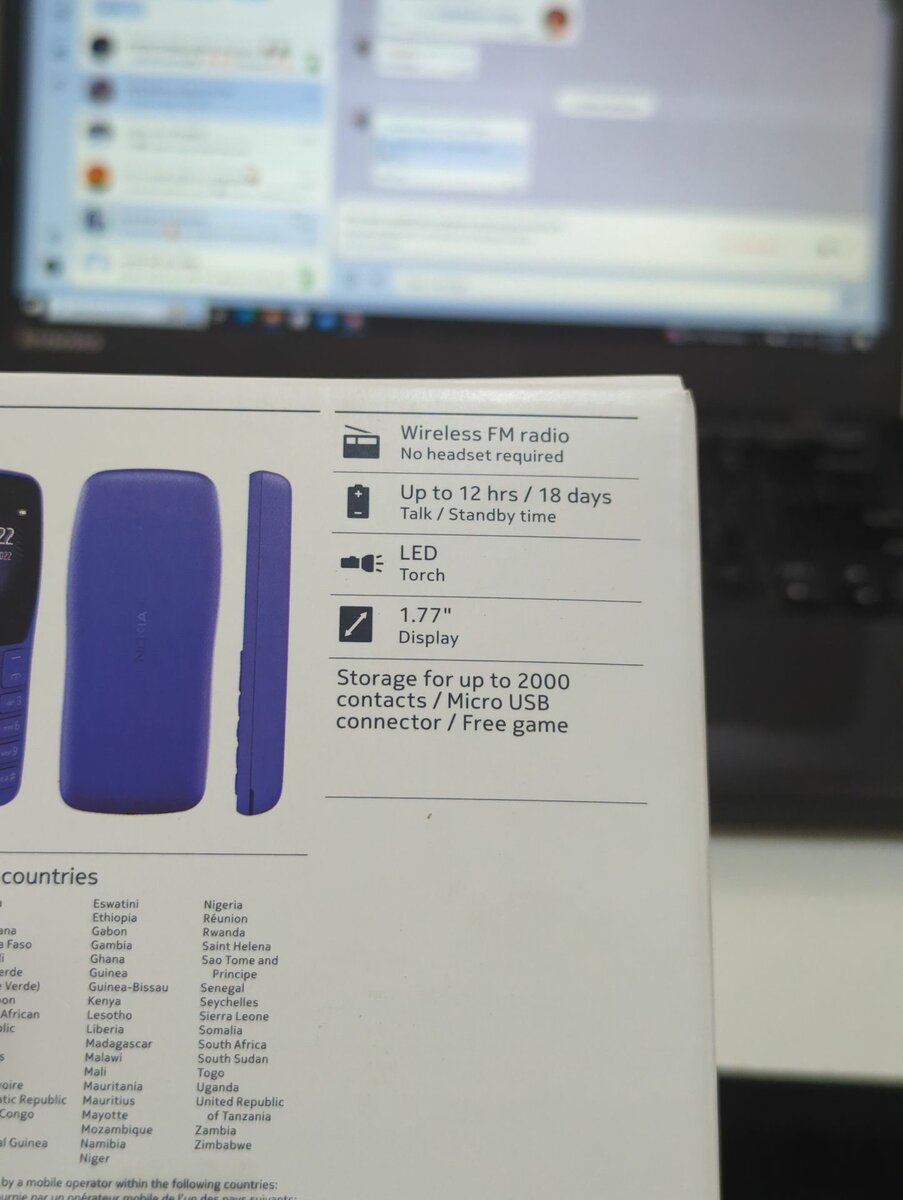 Nokia 105 Keypad Phone