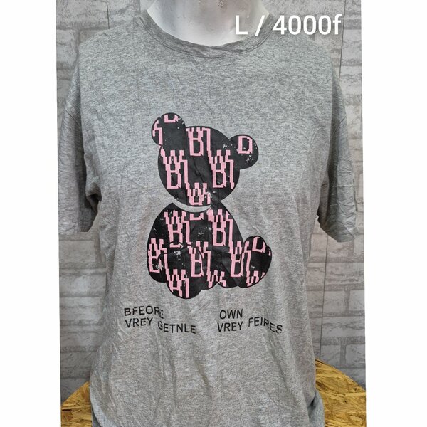 T-shirt avec ours graphique