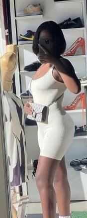 Bodysuit tight, white