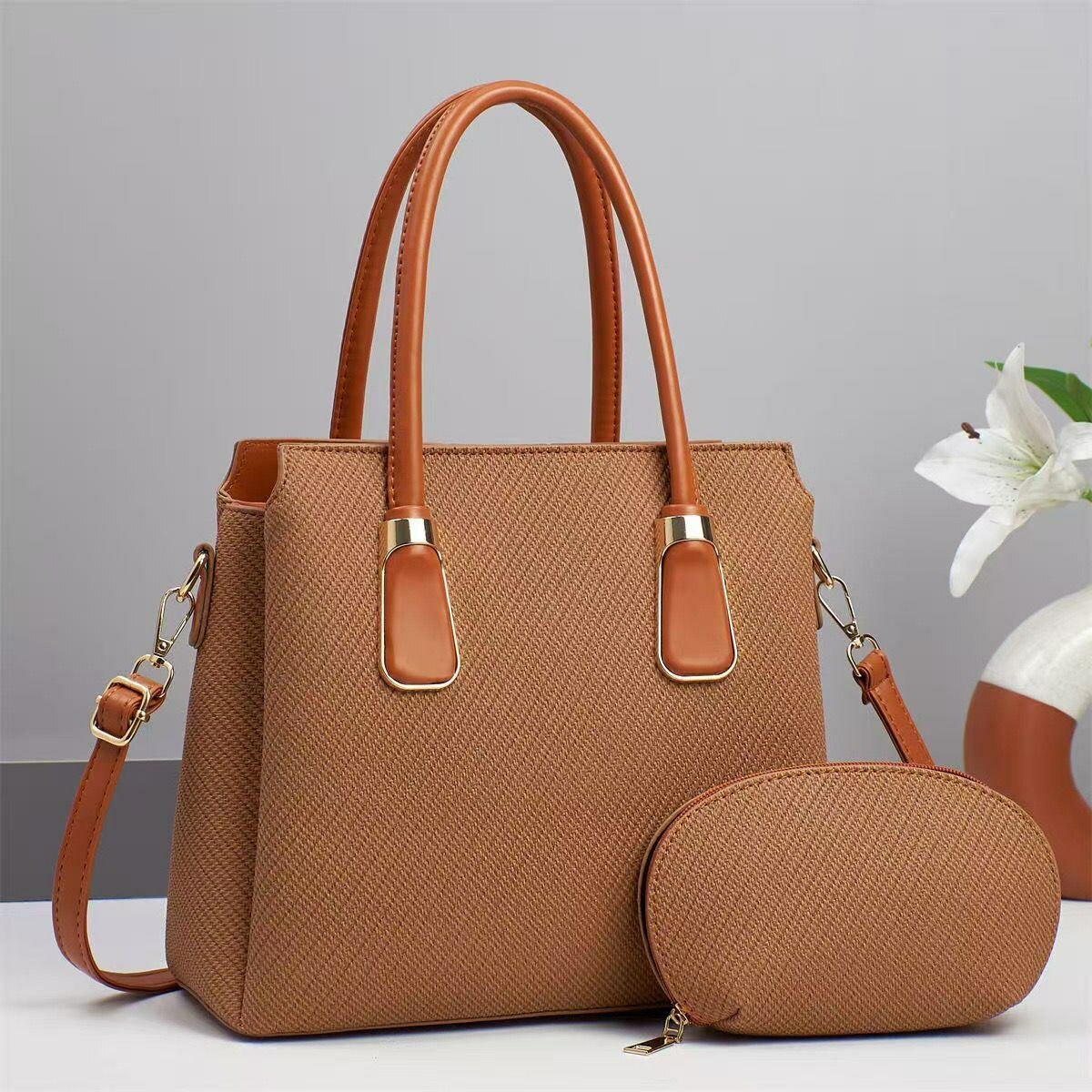 Sac à main élégant en cuir