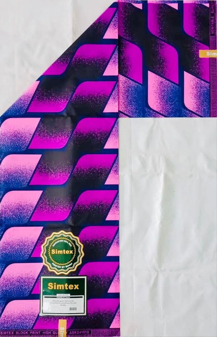 Polyester fabric with print