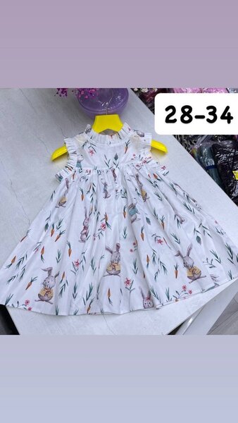 Платье для девочек на лето