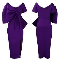Robe violet