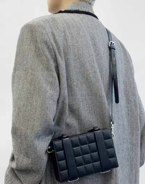 Sac bandoulière matelassé élégant