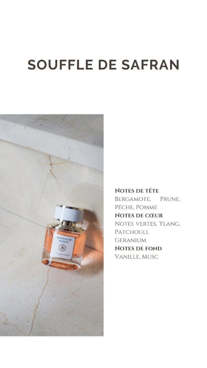 Parfum Unisexe Souffle de Safran