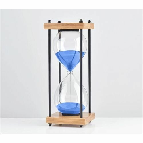 Sablier en bois décoratif
