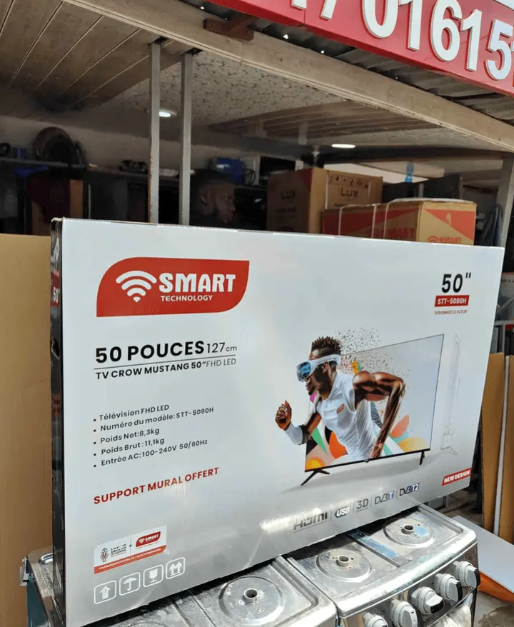 Téléviseur Smart TV 50" HD