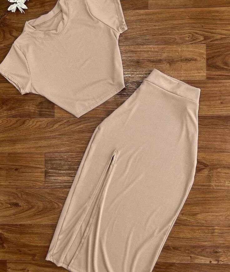 Skirt and top
