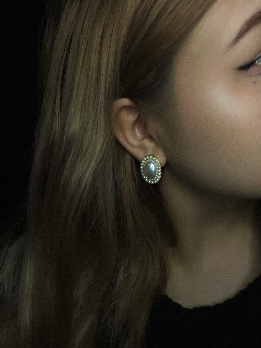 Набор золотых сережек