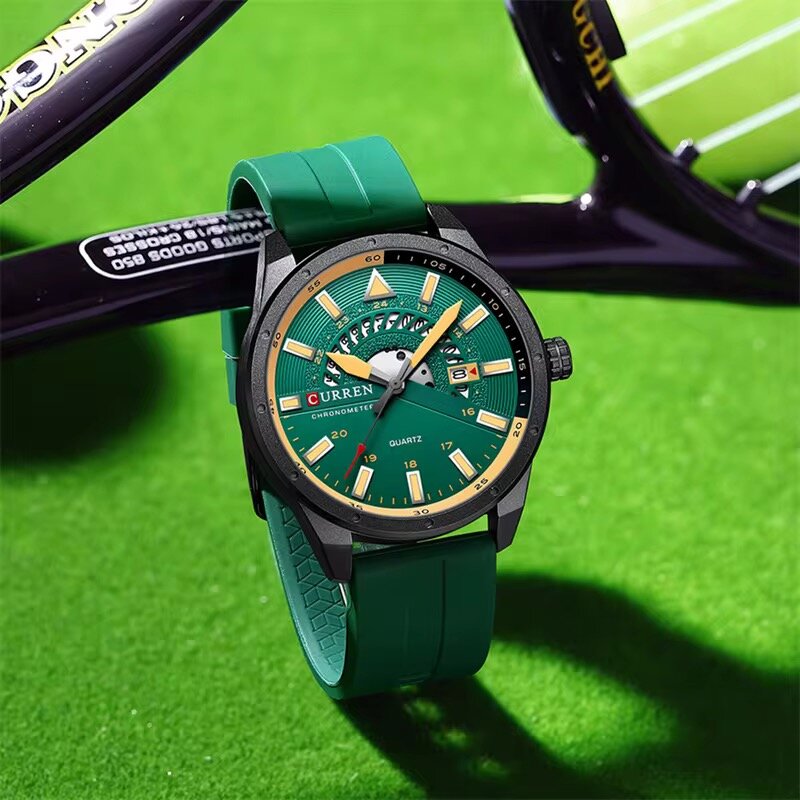 Montre sportive Curren verte