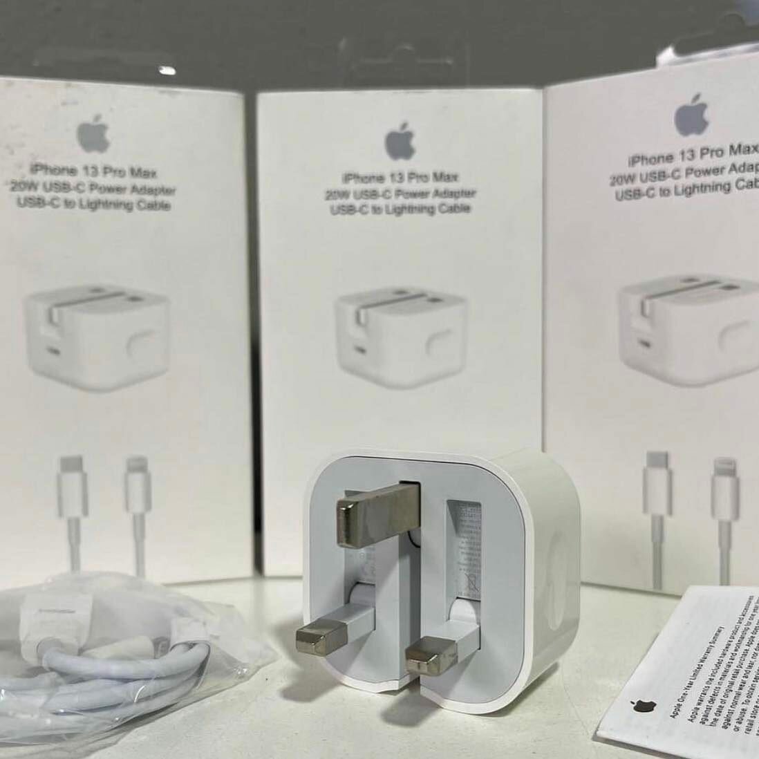 Original iPhone fast charger 