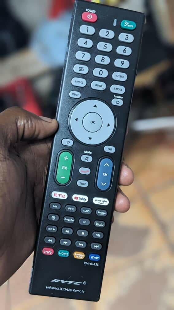 Universal tv remote controls