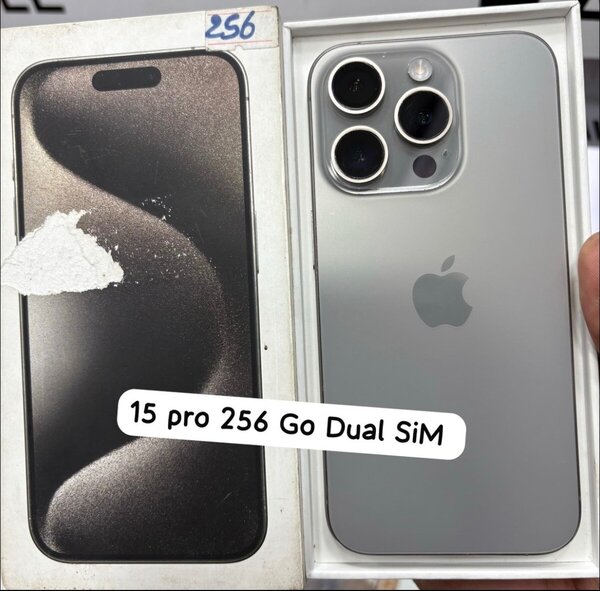 iPhone 15 Pro 256 Go Dual SIM