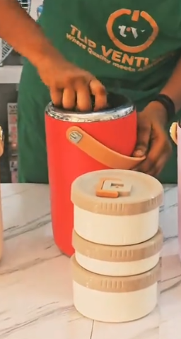 2.3L highly Insulated food flask