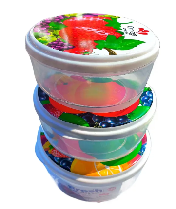 Storage container set/ Box Set / Storage Box Plastic - 3pcs Set