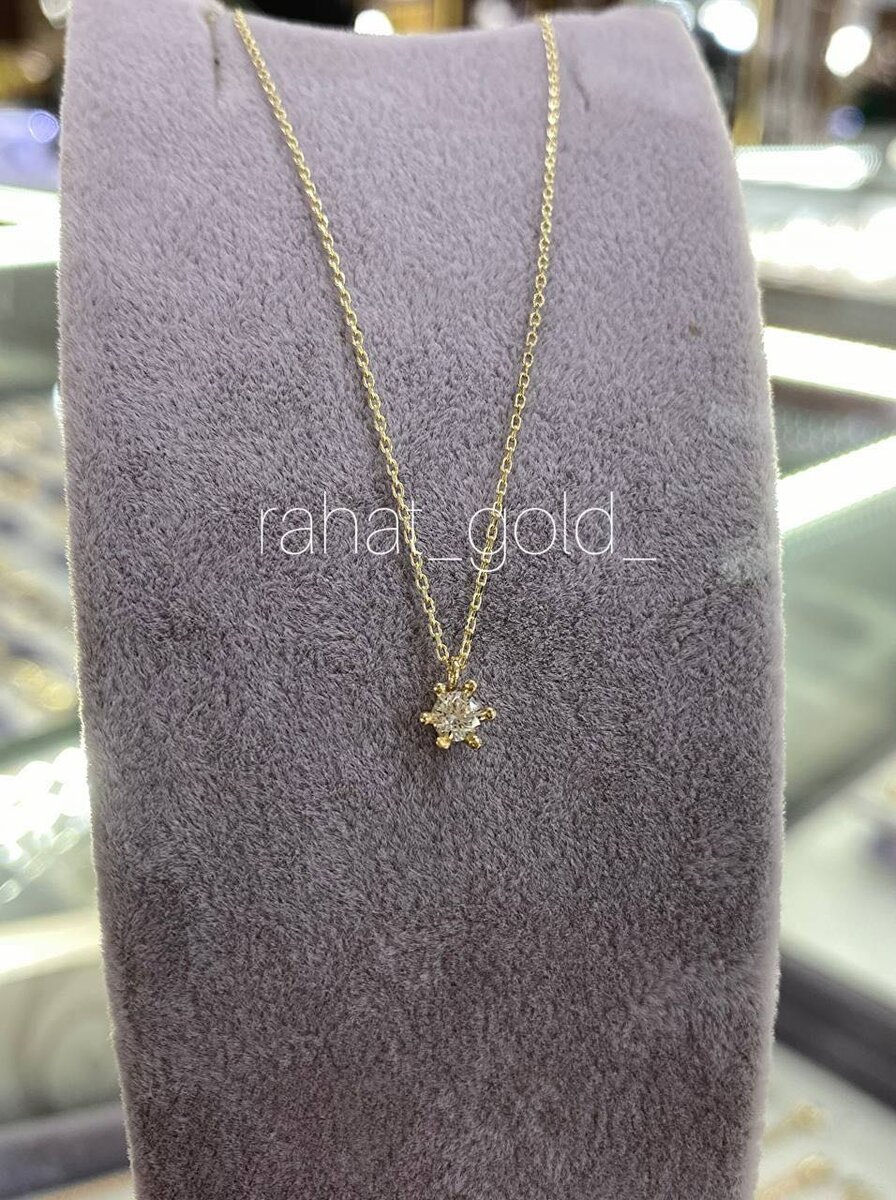 Цепочка нить под бриллиант