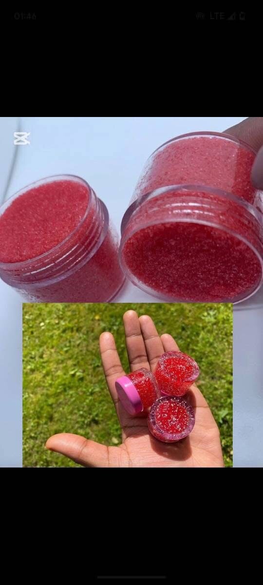 Gommage lèvres roses 2 à 1mil