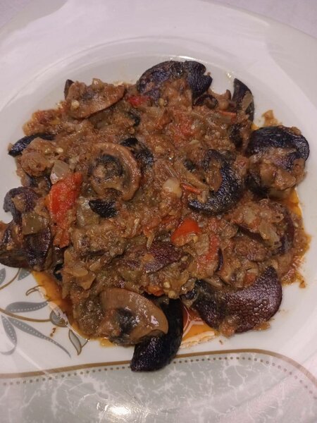 plat d'escargots sautés