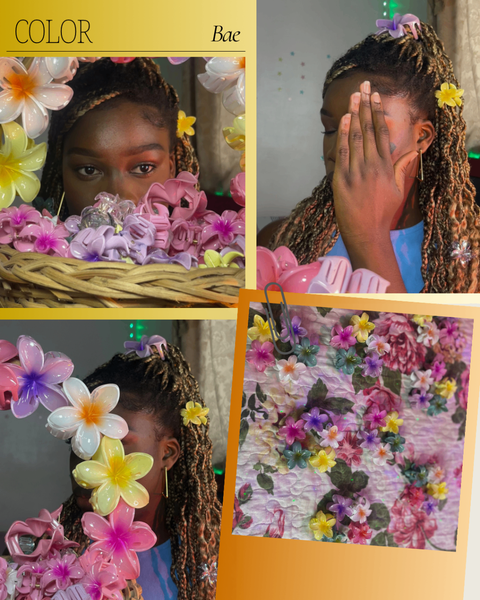 Pinces à cheveux(color Bae L)
