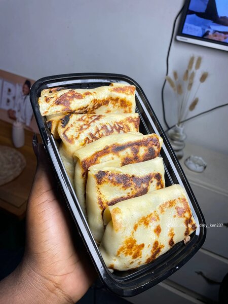 5 Crêpes fourrées délicieuses