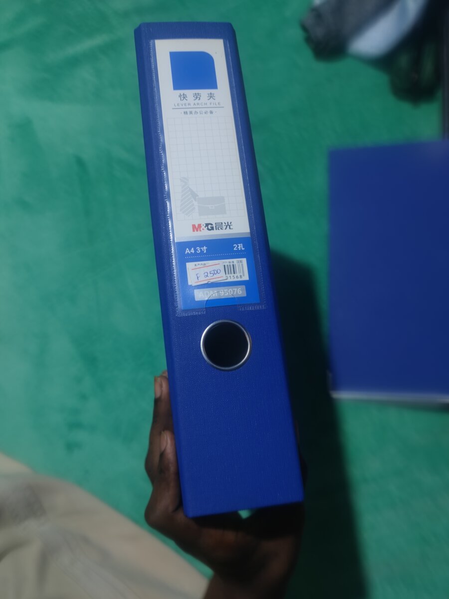 Blue A4 Ring Binder