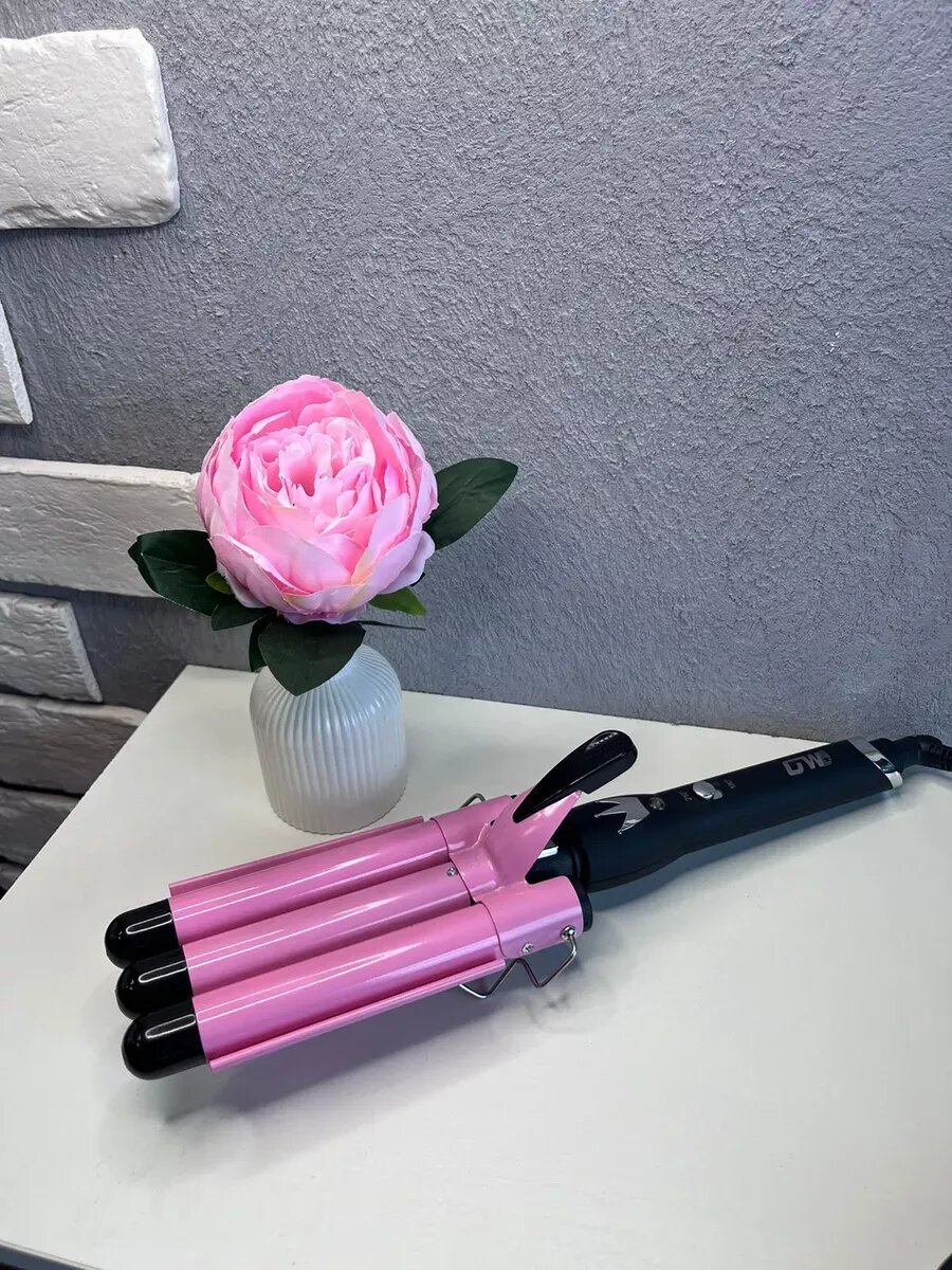 Плойка тройная волна