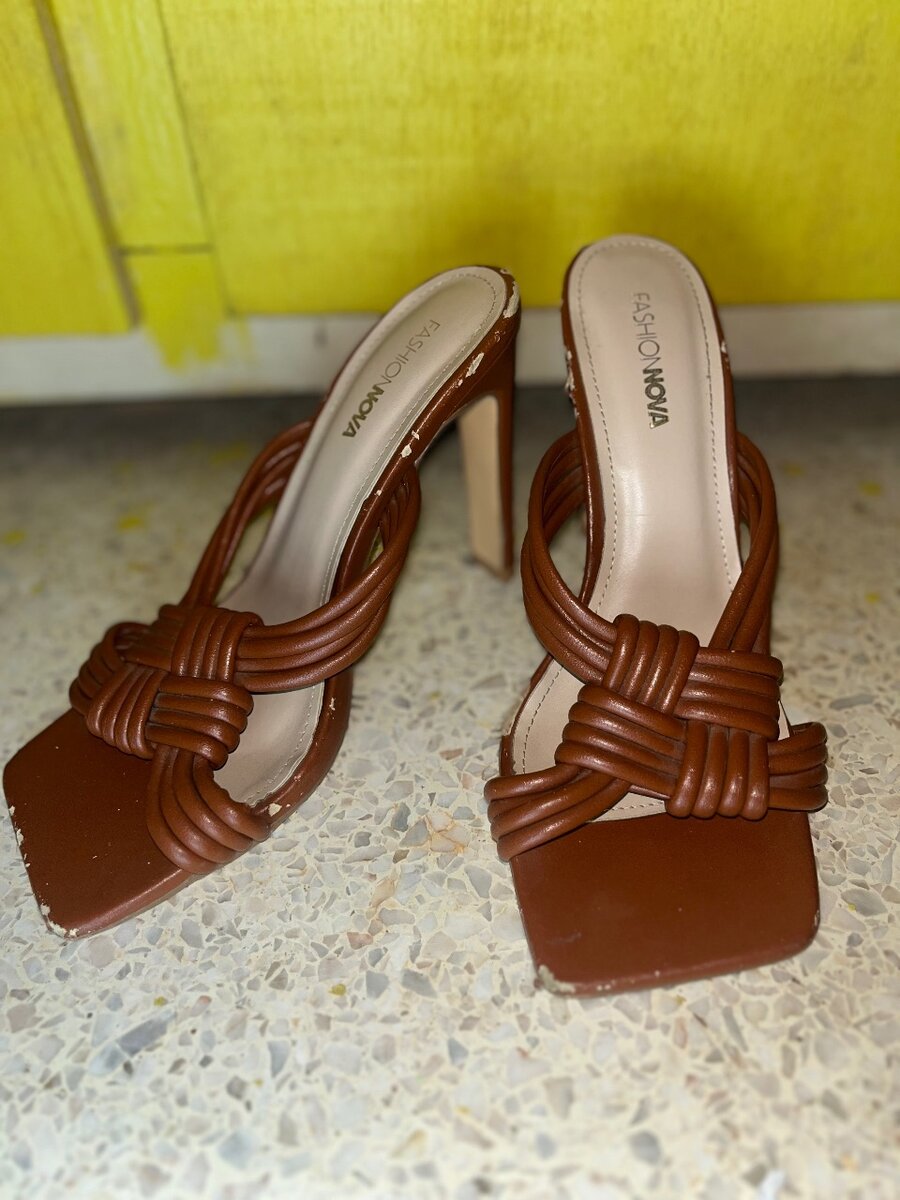 Sandales à talons fashion nova