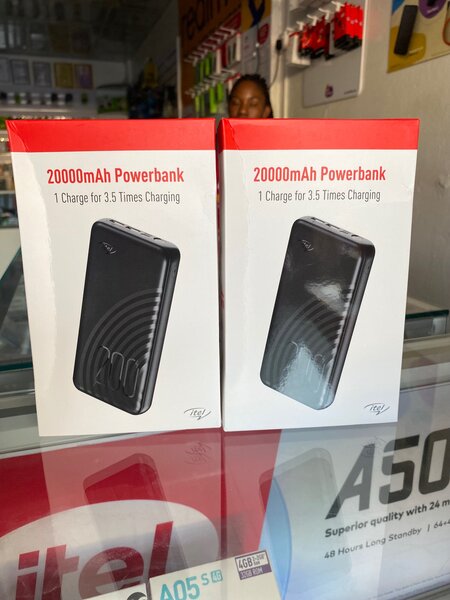 Itel 20,000mAh Powerbank promotion