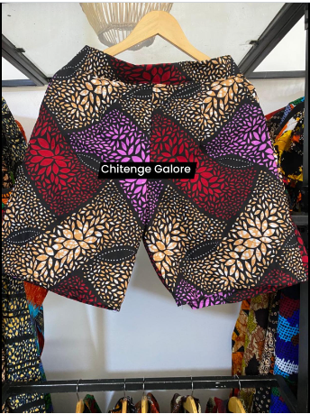 multi-colored shorts