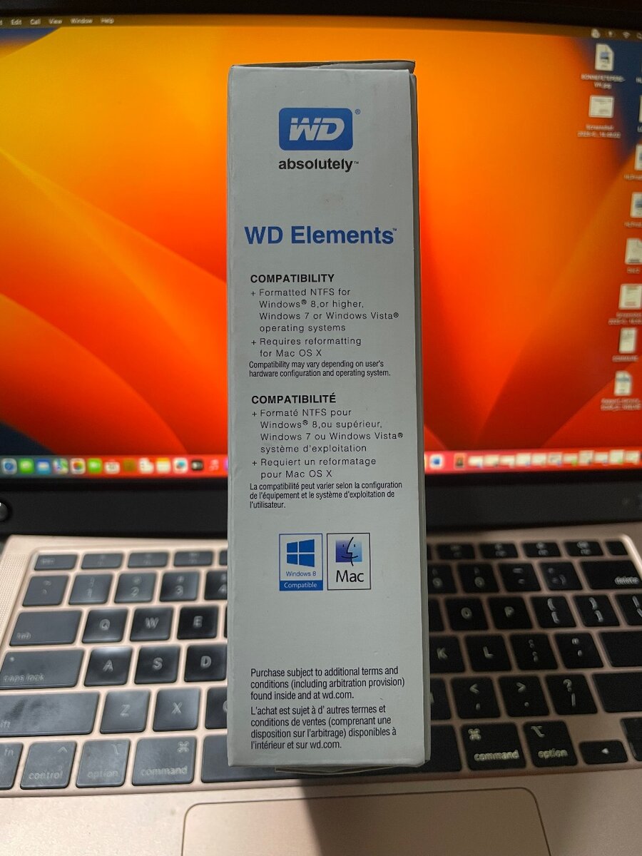 WD Elements Disque Dur Externe 320GB