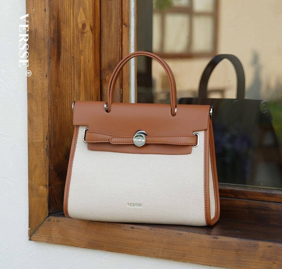 Sac à main en cuir luxueux