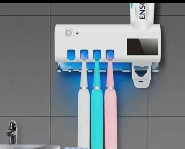 Support mural pour brosses à dents