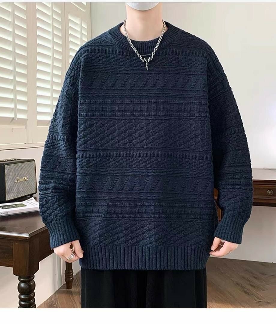 Pull à maille épaisse unisexe