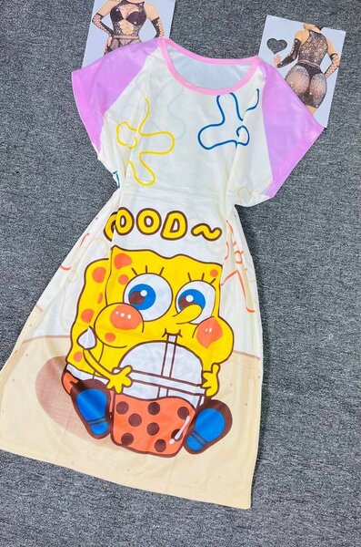 Robe à motif animation