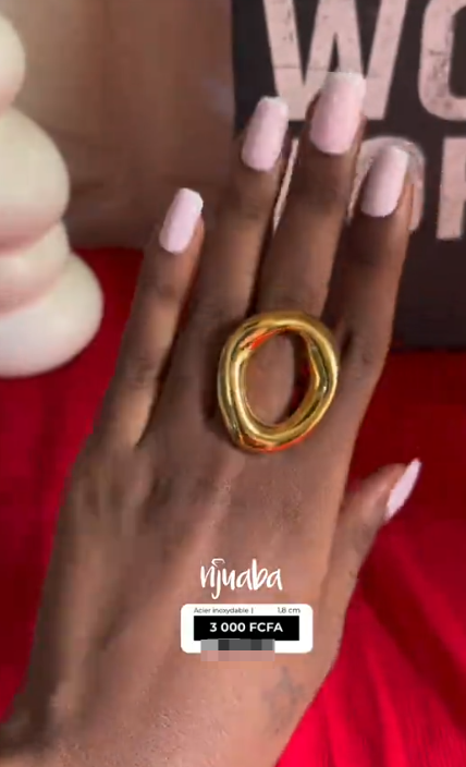 Bijoux bague femme