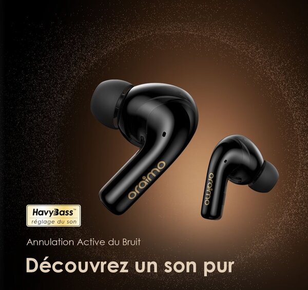 Écouteurs Bluetooth Oraimo ANC