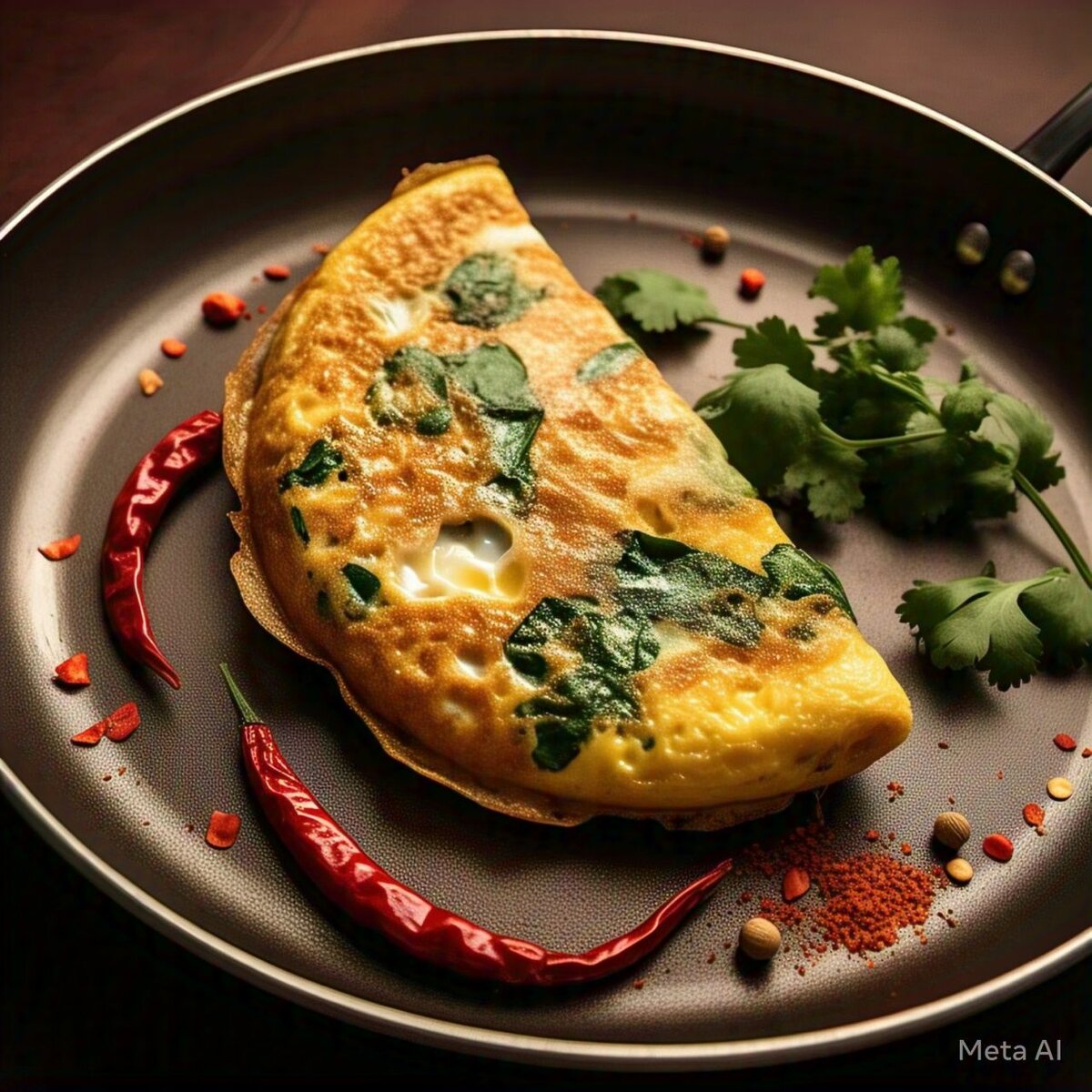 Diabetic Omelette in Butter