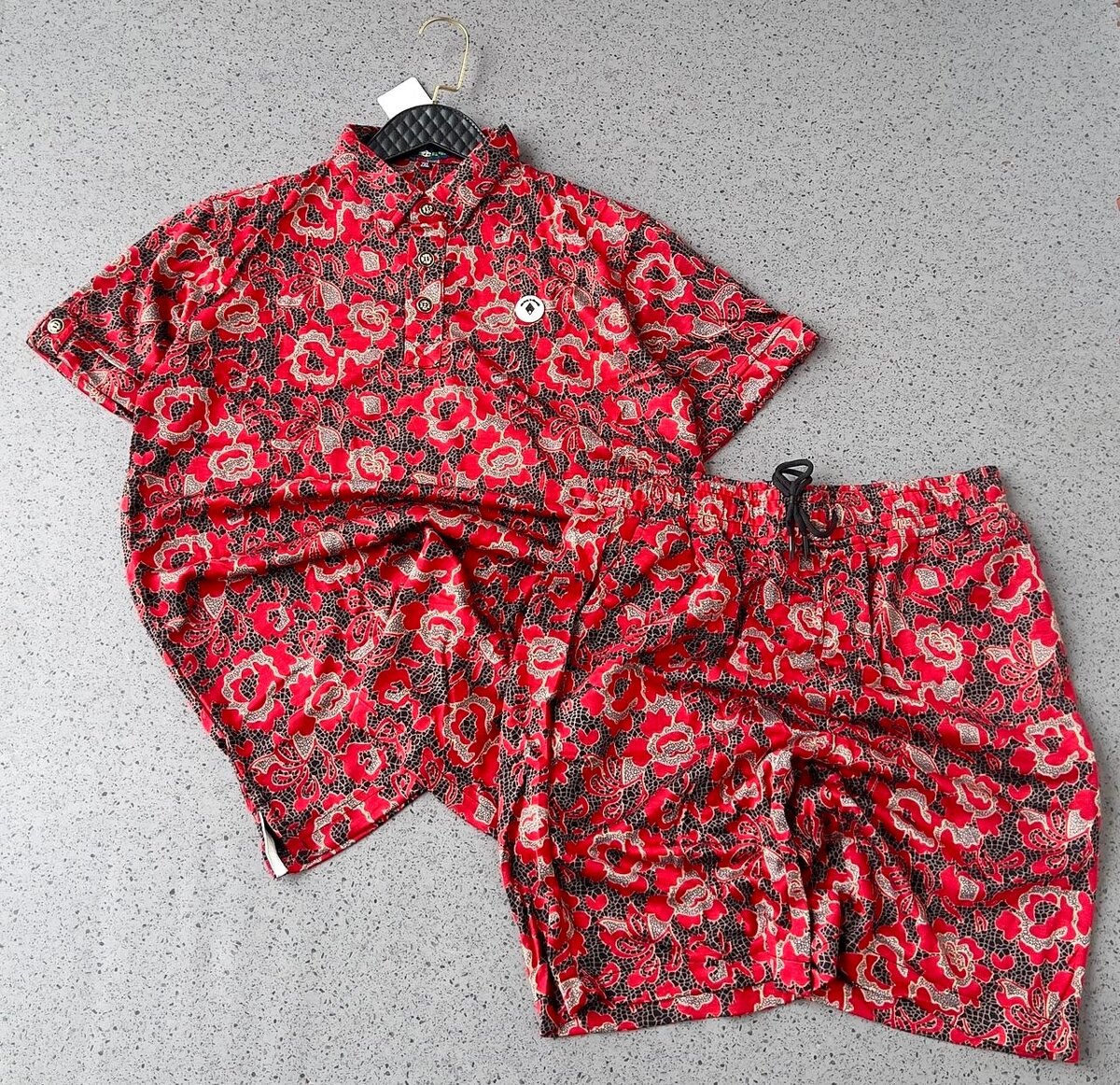 Flower Lacoste Top & Down