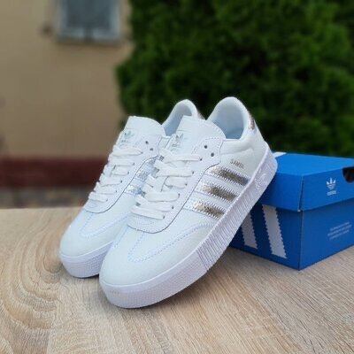 Adidas Sneakers Blancs Homme