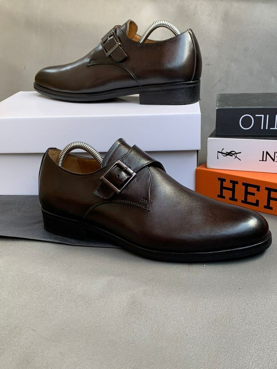 Chaussures Richelieu en Cuir