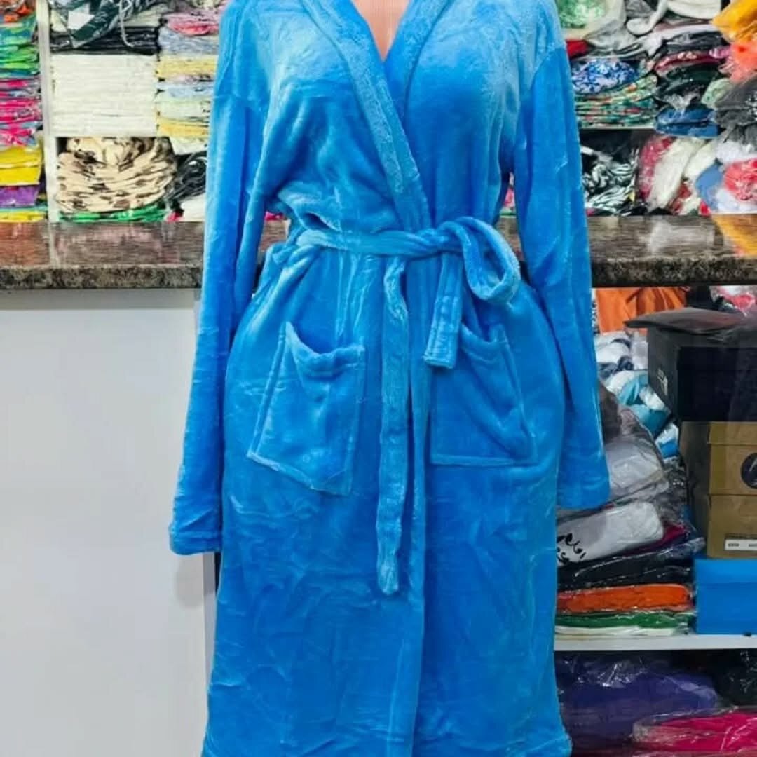 Comfortable and warm unisex robe