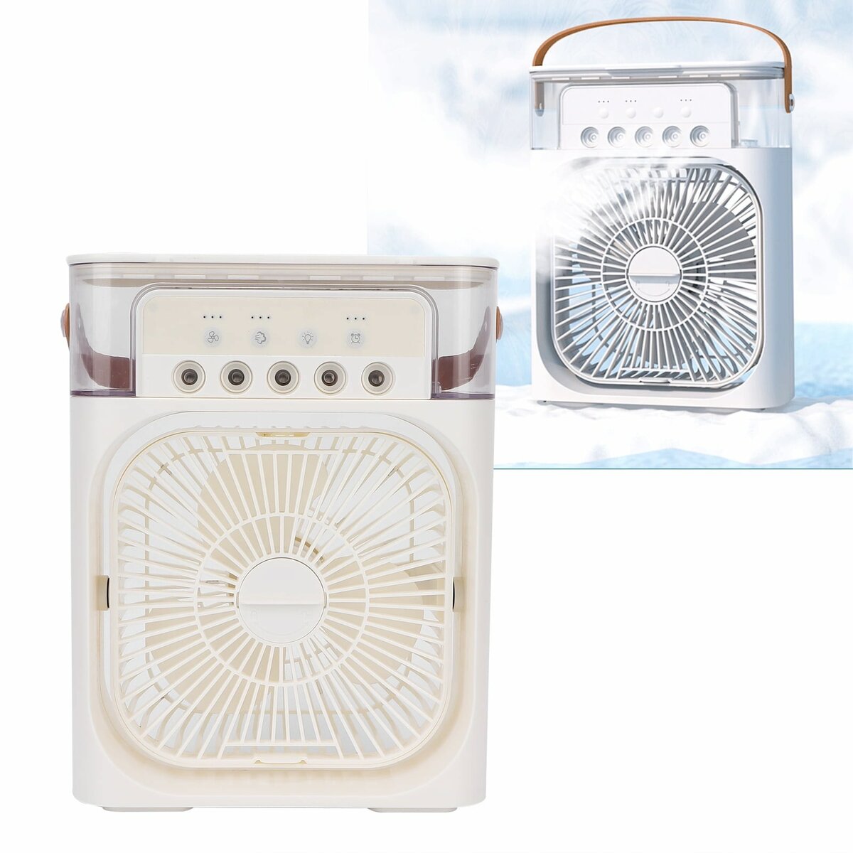Portable Personal Air Cooler With Led Light