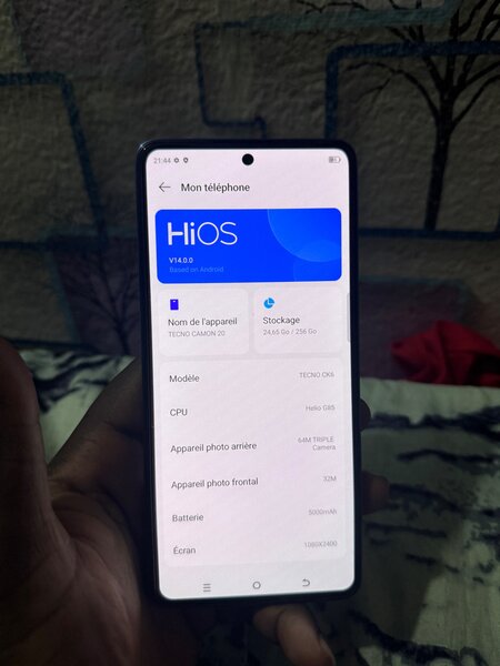 TECNO CAMON 20 256/8GB