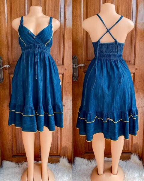 Robe en jean élégante